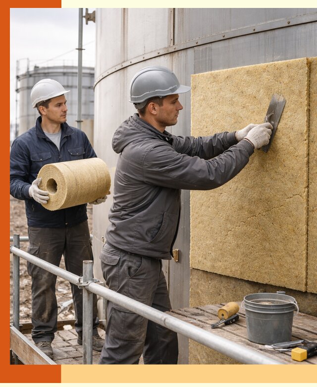 Профессиональное утепление резервуара и теплоизоляция в Партизанске
